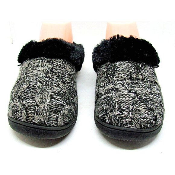 The Original Muk Luks Hard Sole Fur Lined Slippers - Picture 5 of 11
